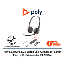 POLY Business Headset Malaysia｜Voyager 4310 for Professional Calls and AI-Driven Visibility