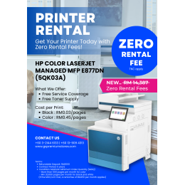 Printer Rental E877DN