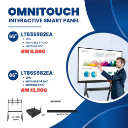 Omnitouch Interactive Smart Panel – LT Series (65" & 86")